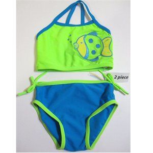 Zoomers Baby Girl Swimsuit Set Size 18 Months Fish